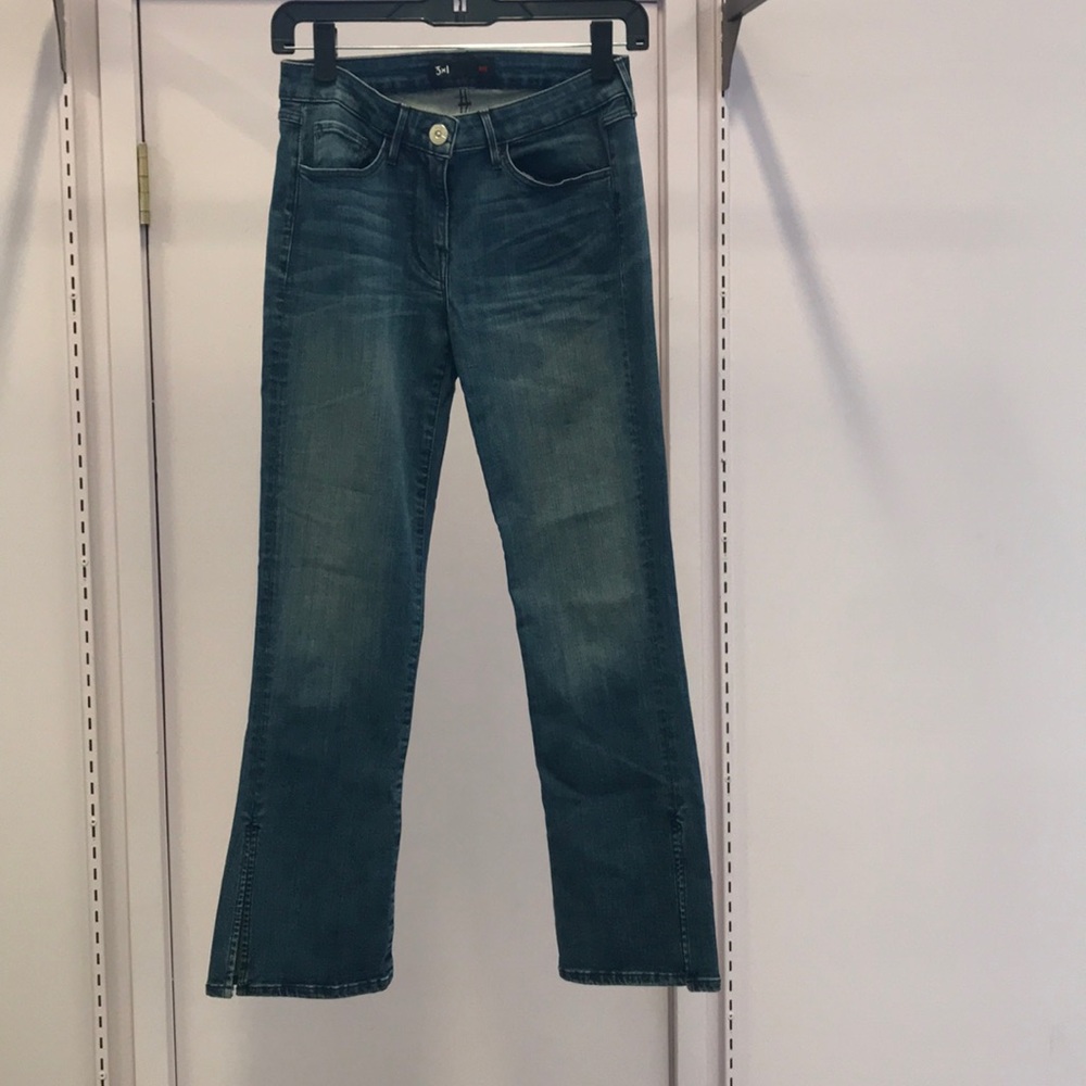 3X1 NYC wide leg jeans